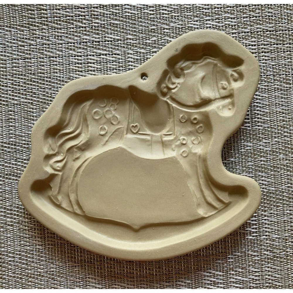 Brown Bag Cookie Art Rocking Horse 1986 Mold